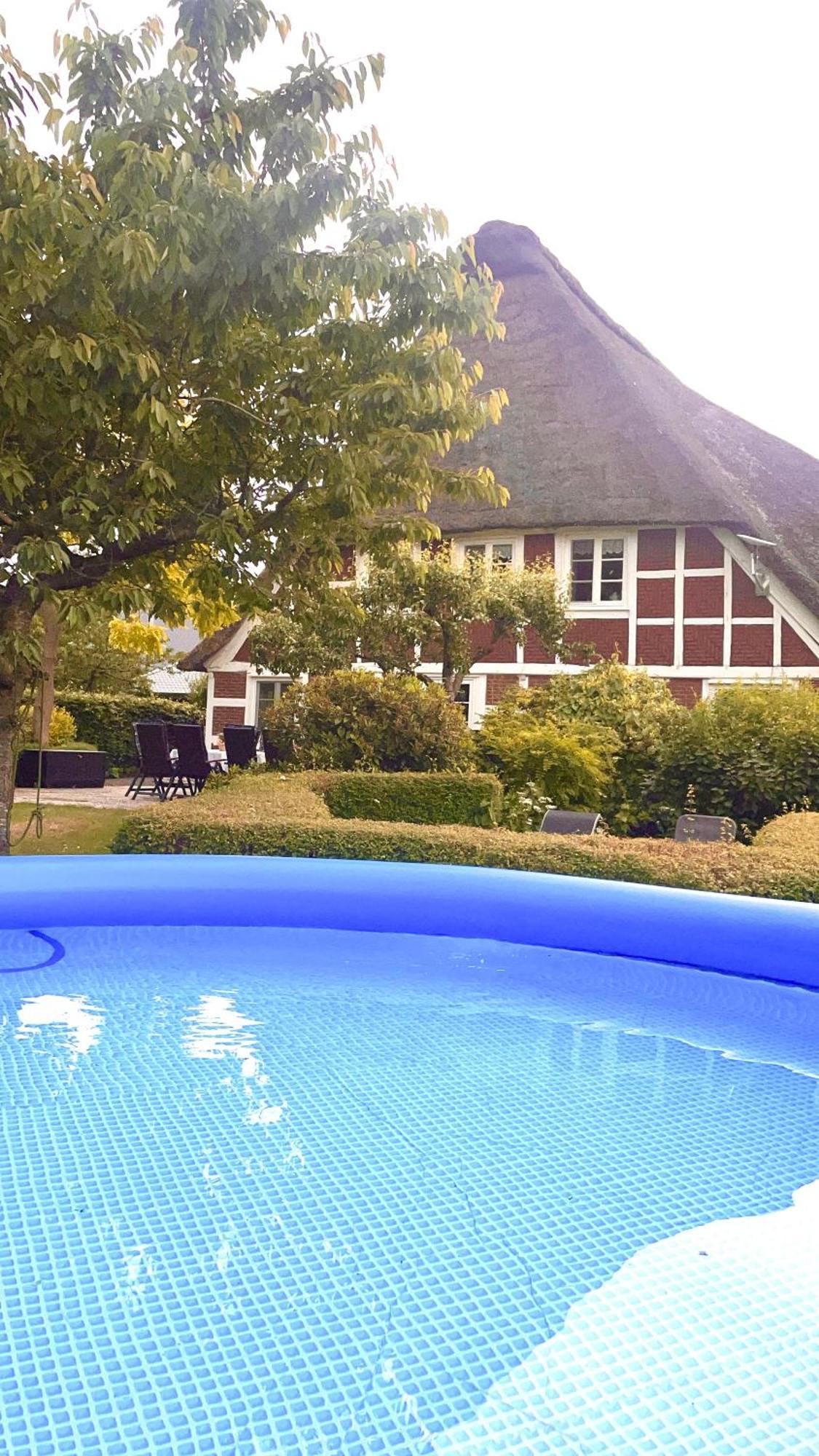Altes Landhaus Oste, Klavier Appartement, 2 Zimmer Mit Kamin Hemmoor Екстер'єр фото