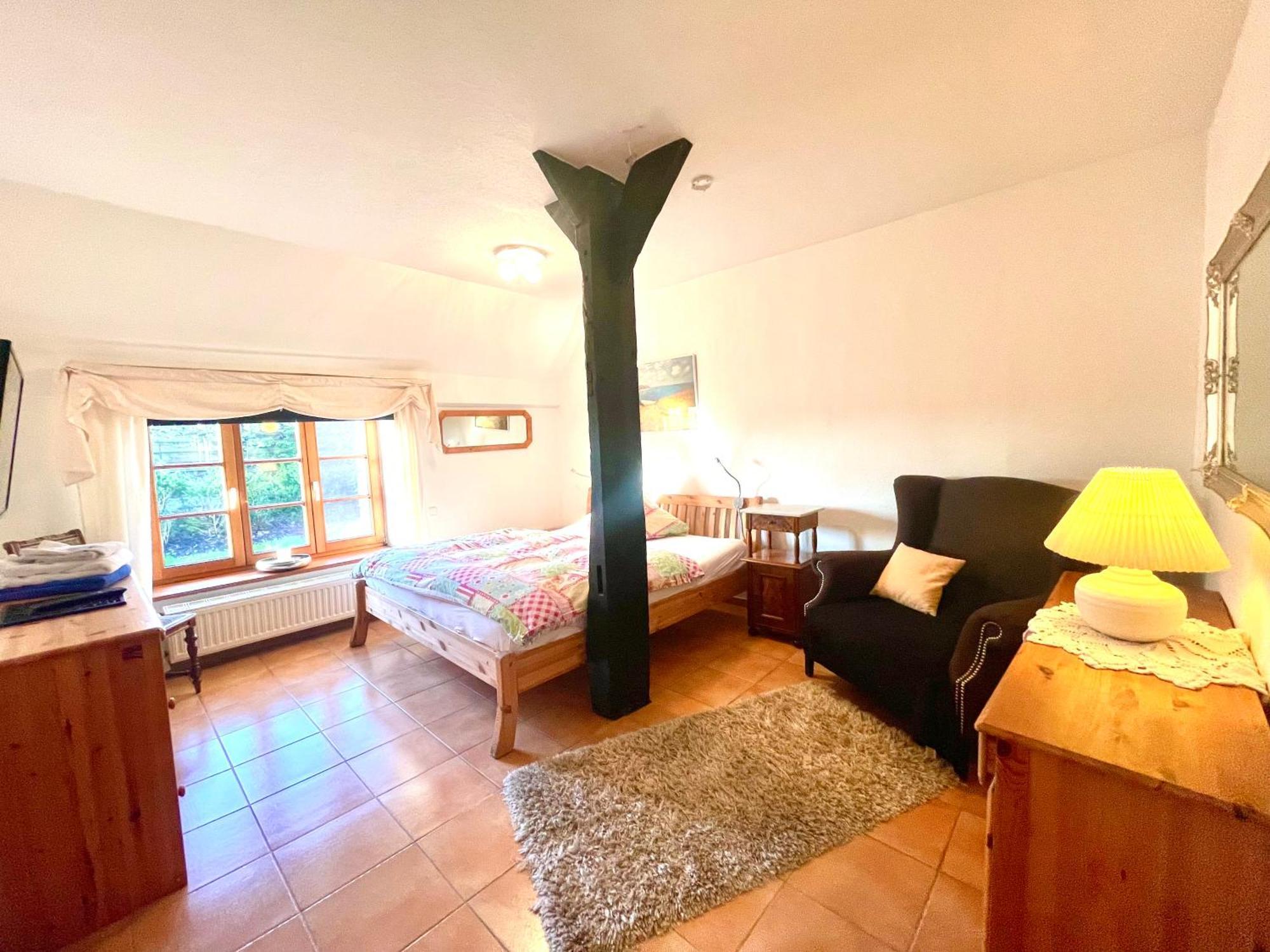 Altes Landhaus Oste, Klavier Appartement, 2 Zimmer Mit Kamin Hemmoor Екстер'єр фото